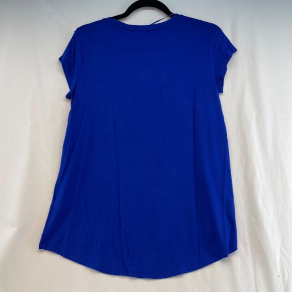 Cable & Gauge Short Sleeve Lightweight Shirt Blue Women’s Size Medium NEW - Picture 8 of 9